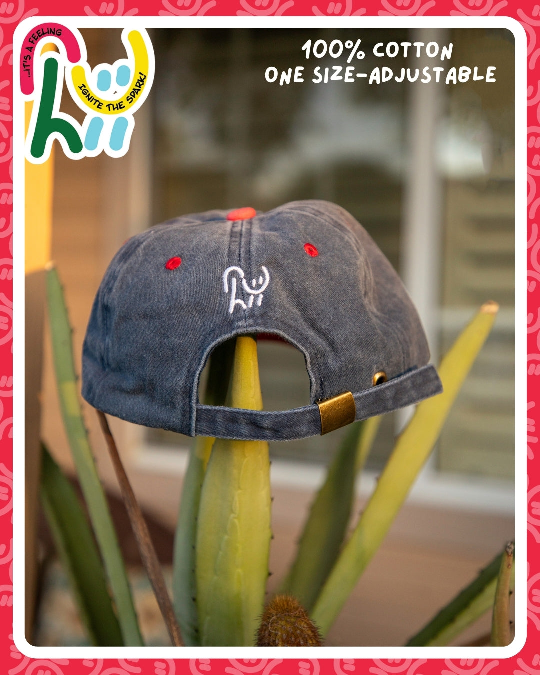 Washed Dad Hat (dual tone)