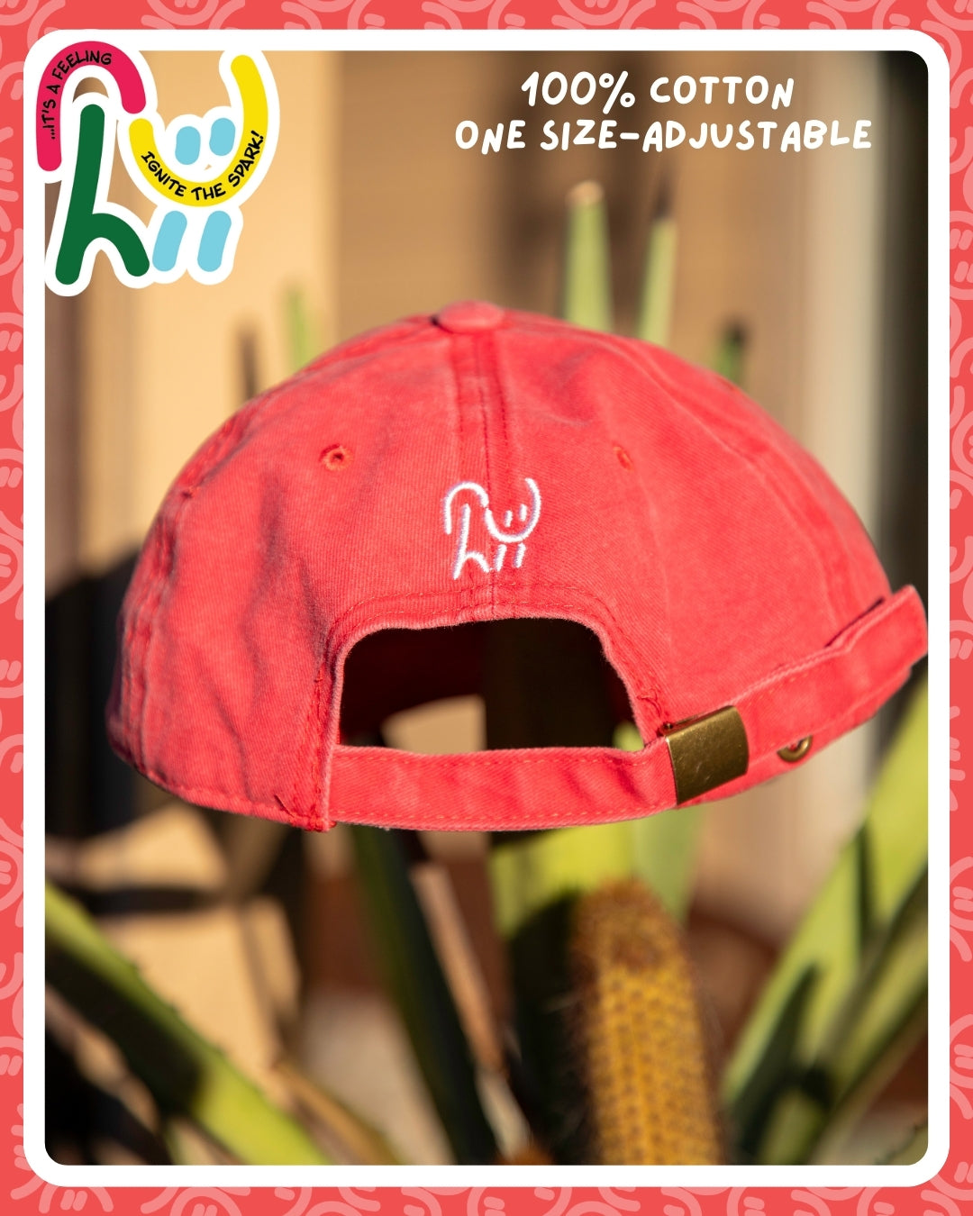 Washed Red Dad Hat