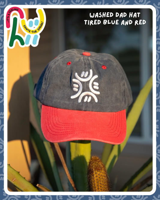 Washed Dad Hat (dual tone)